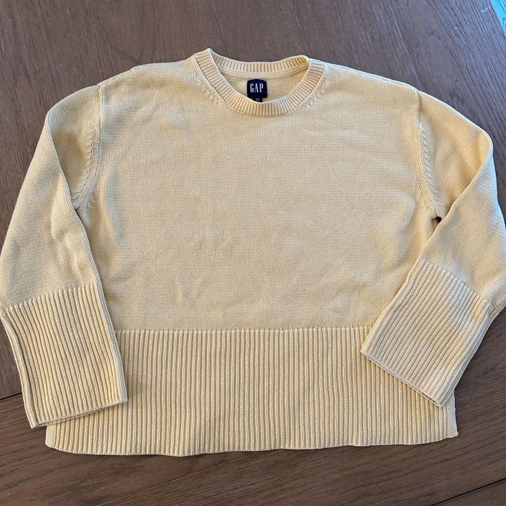 Gap Cozy Yellow Sweater